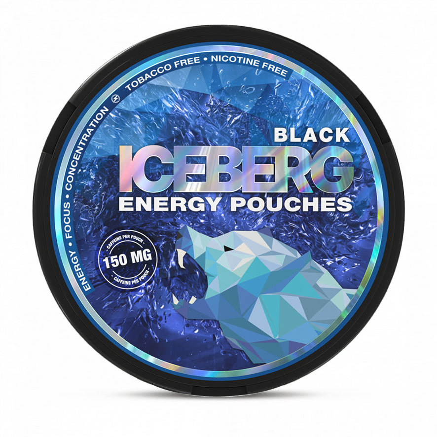 ICEBERG Black Energy Pouches 150mg