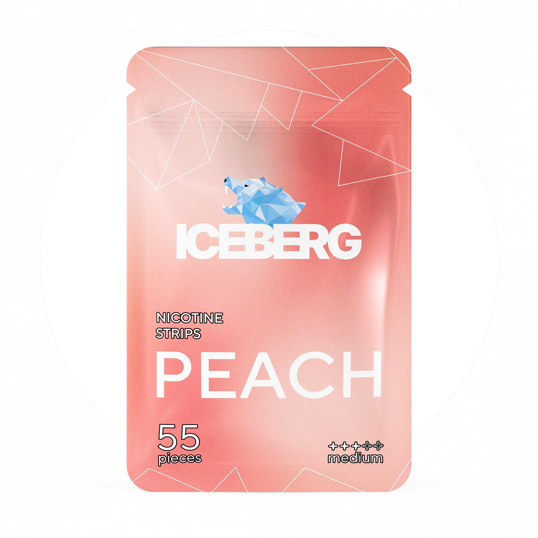 ICEBERG Peach Nicotine Strips