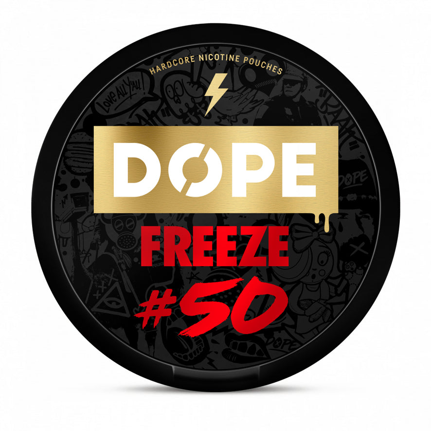 Dope Container Dope Freeze #50 Nicotine Pouches | Dope Nicotine Pouches | Pouch World