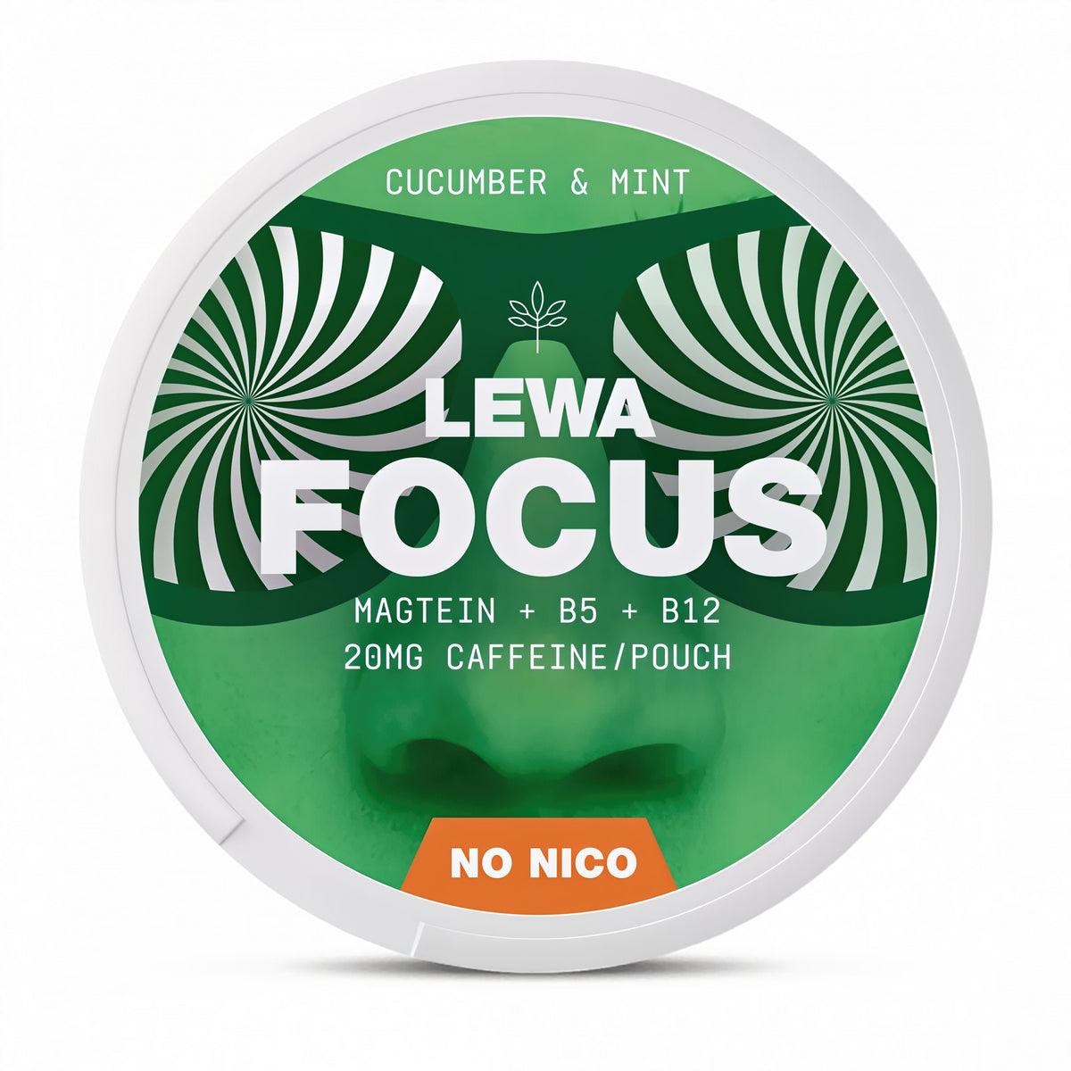 LEWA FOCUS NO NICO Cucumber & Mint