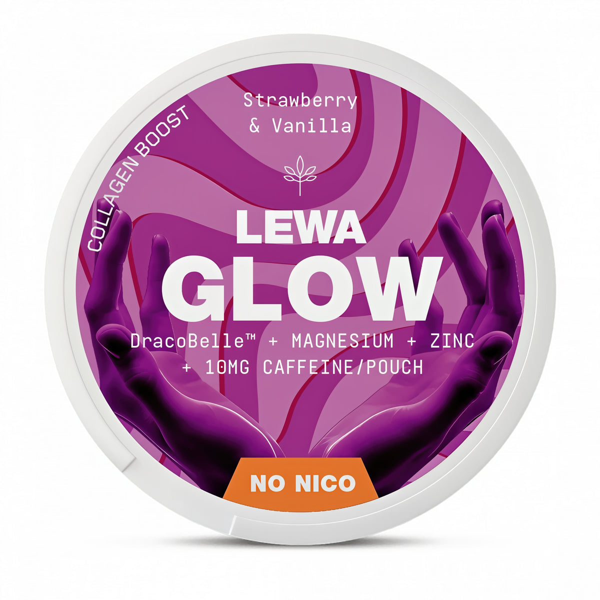 LEWA GLOW NO NICO Strawberry & Vanilla