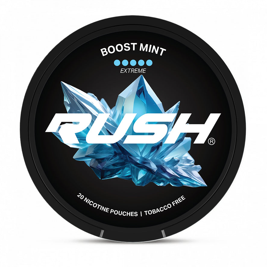 RUSH EXTREME Boost Mint | RUSH Nicotine Pouches | Pouch World